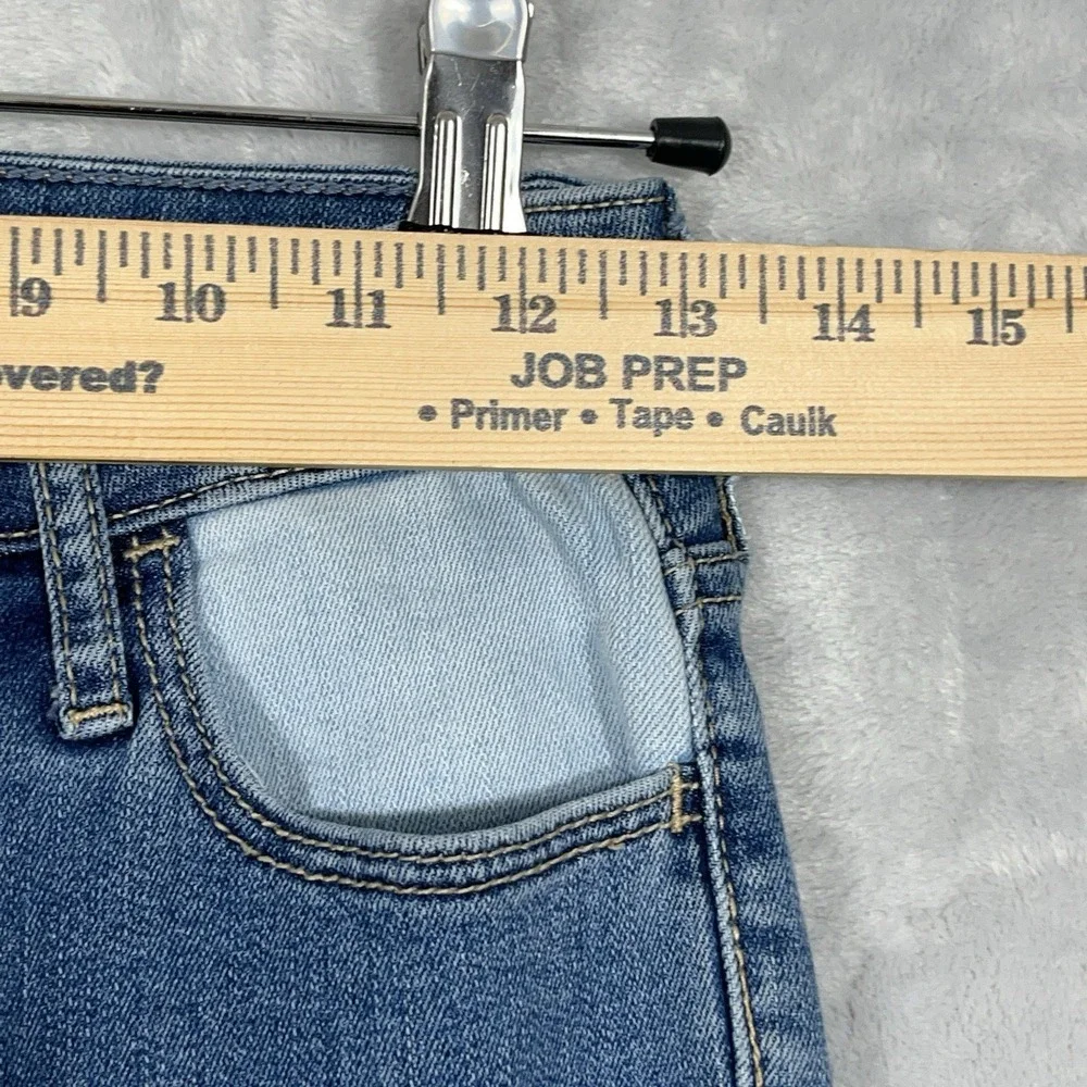 Hollister‎ High Rise Vintage Flare Jeans Stretch Y2K Retro Patch Multi Panel 3R